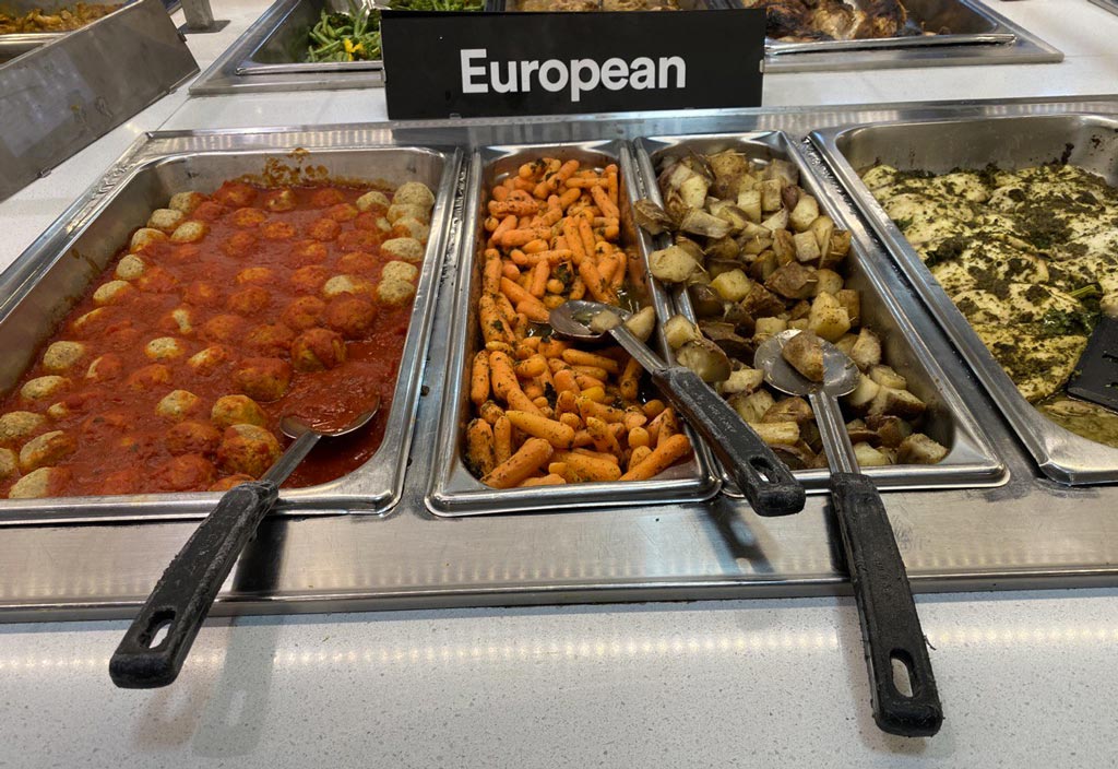 European Dishes at Whole Foods Market