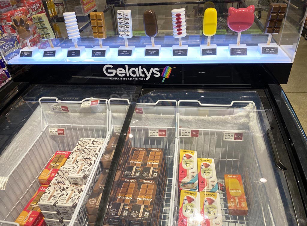 Gelatys Ice Cream in Whole Foods, Florida
