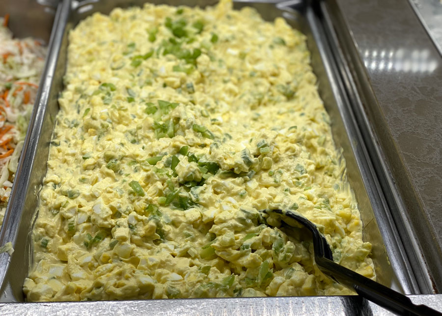 Classic Egg Salad in The Whole Foods Hot Bar